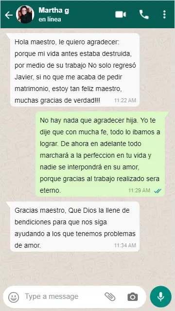 Testimonio WhatsApp 1 &mdash; Brujos en Ecuador